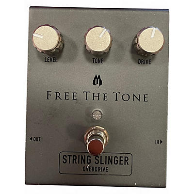 Used Free The Tone String Slinger Overdrive Effect Pedal