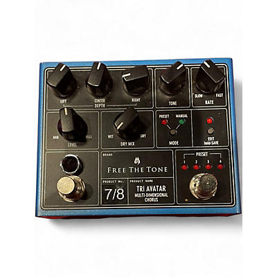 Used Free The Tone Tri Avatar Effect Pedal