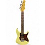 Used Fret-King CORONA GW Vintage Yellow Solid Body Electric Guitar Vintage Yellow