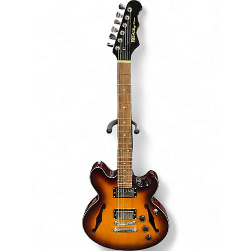 Used Fret-King ELISE Sunburst Hollow Body Electric Guitar Sunburst