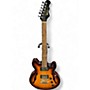 Used Fret-King ELISE Sunburst Hollow Body Electric Guitar Sunburst