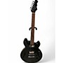 Used Fret-King Elise Black Hollow Body Electric Guitar Black