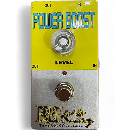 Used Fret-King Power Boost Effect Pedal