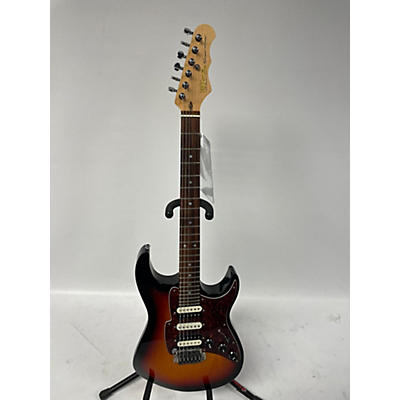 Used Fret-King SUPERMADIC Sunburst Solid Body Electric Guitar