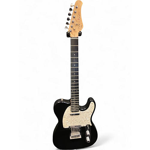 Used Fretlight Series 400 T Style Black Solid Body Electric Guitar Black