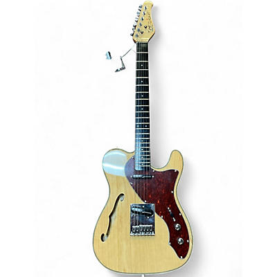 Used Fretlight thinline telecaster Natural Hollow Body Electric Guitar
