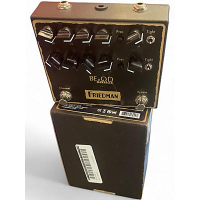 Used Friedman BE-OD DELUXE Effect Pedal