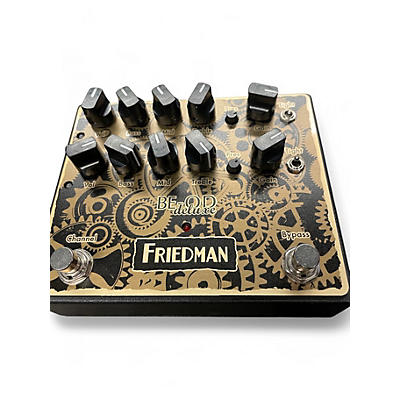 Used Friedman BE-OD Deluxe Dual Overdrive Pedal - Clockworks Edition Sweet Effect Pedal