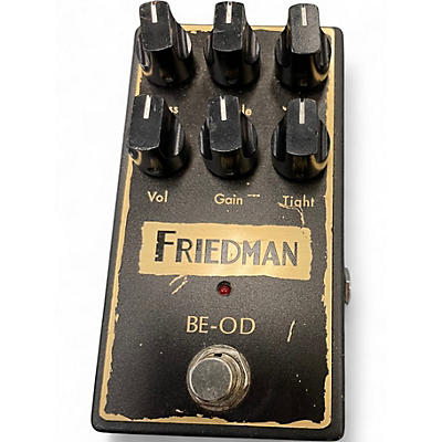 Used Friedman BE-OD Effect Pedal