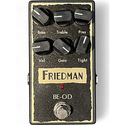 Used Friedman BE-OD Effect Pedal