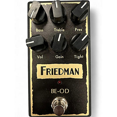Used Friedman BE-OD Effect Pedal