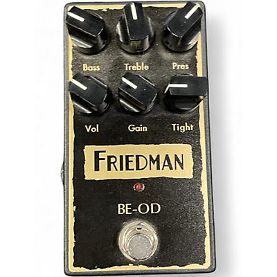Used Friedman BE-OD Effect Pedal