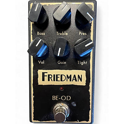 Used Friedman BE-OD Effect Pedal