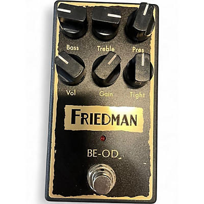 Used Friedman BE-OD Effect Pedal