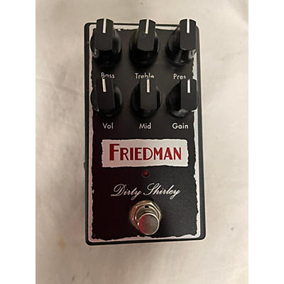 Friedman Used Friedman Dirty Shirley Overdrive Effect Pedal