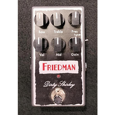 Friedman Used Friedman Dirty Shirley Overdrive Effect Pedal