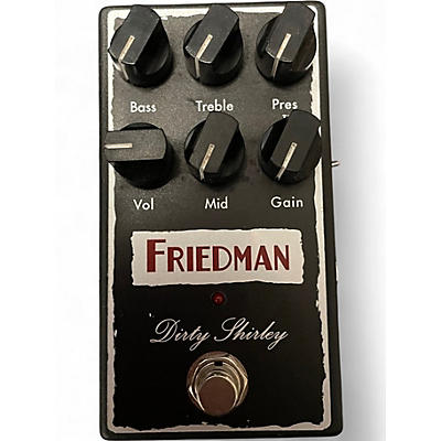 Used Friedman Dirty Shirley Overdrive Effect Pedal