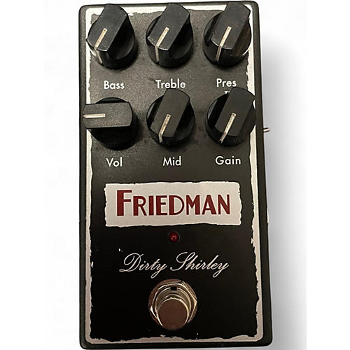 Used Friedman Dirty Shirley Overdrive Effect Pedal