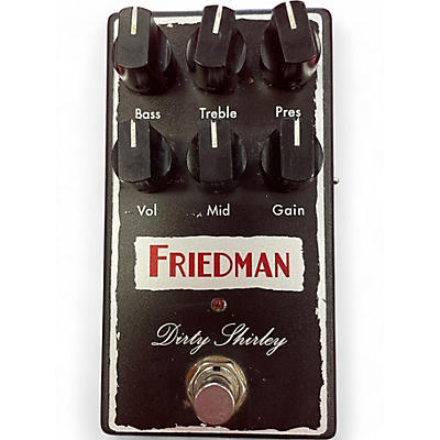 Used Friedman Dirty Shirley Overdrive Effect Pedal