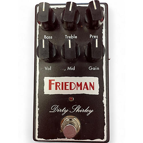 Used Friedman Dirty Shirley Overdrive Effect Pedal