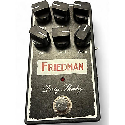 Used Friedman Dirty Shirley Overdrive Effect Pedal