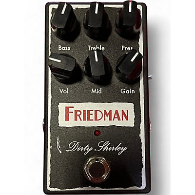 Used Friedman Dirty Shirley Overdrive Effect Pedal