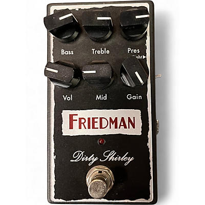 Used Friedman Dirty Shirley Overdrive Effect Pedal