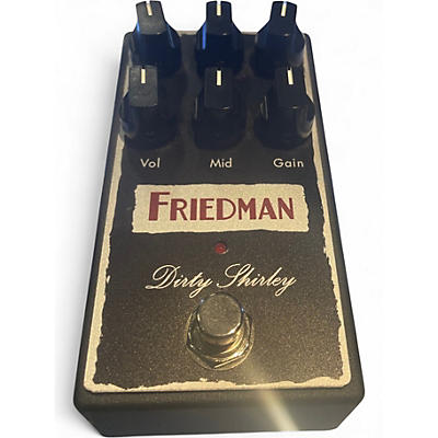 Used Friedman Dirty Shirley Overdrive Effect Pedal