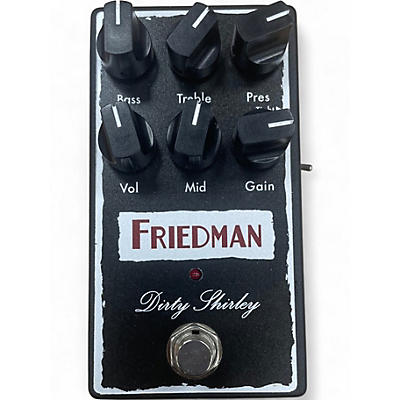 Used Friedman Dirty Shirley Overdrive Effect Pedal