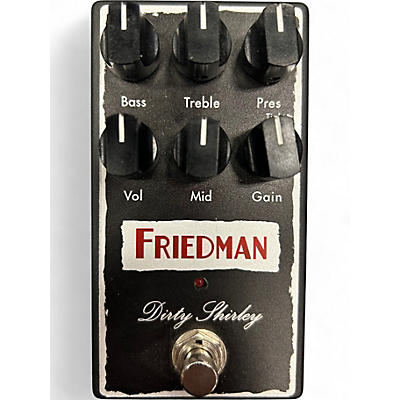 Used Friedman Dirty Shirley Overdrive Effect Pedal