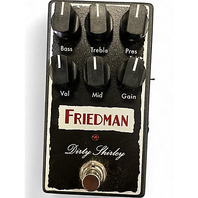 Used Friedman Dirty Shirley Overdrive Effect Pedal