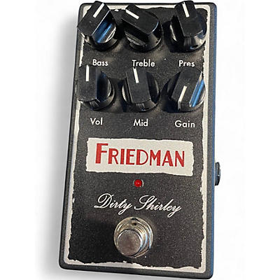 Used Friedman Dirty Shirley Overdrive Effect Pedal