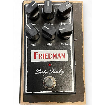 Used Friedman Dirty Shirley Overdrive Effect Pedal