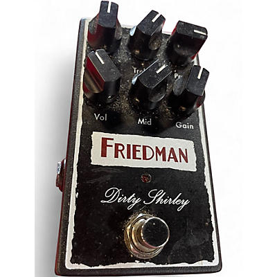 Used Friedman Dirty Shirley Overdrive Effect Pedal