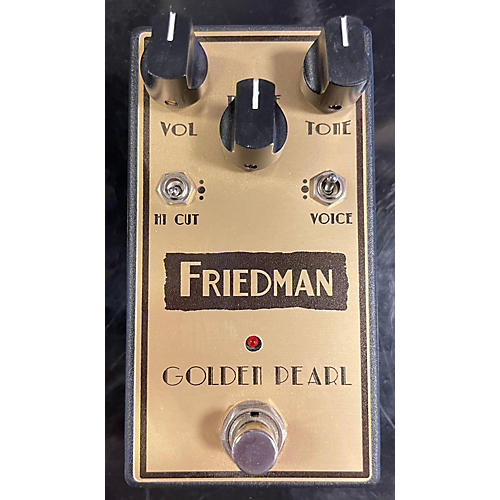 Friedman Used Friedman Golden Pearl Overdrive Effect Pedal