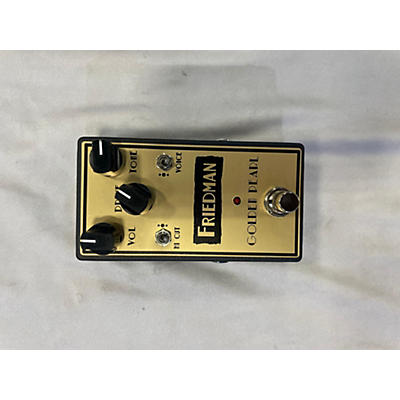 Friedman Used Friedman Golden Pearl Overdrive Effect Pedal