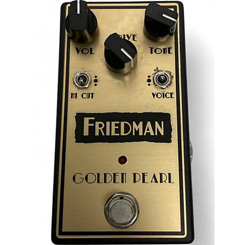 Friedman Used Friedman Golden Pearl Overdrive Effect Pedal