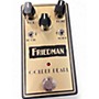 Used Friedman Golden Pearl Overdrive Effect Pedal