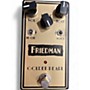 Used Friedman Golden Pearl Overdrive Effect Pedal