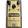 Used Friedman Golden Pearl Overdrive Effect Pedal