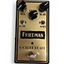 Used Friedman Golden Pearl Overdrive Effect Pedal