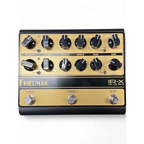 Friedman Used Friedman IR-X Dual-Tube Preamp DI+IR Dual-Channel 12AX7 Tubes Guitar Preamp