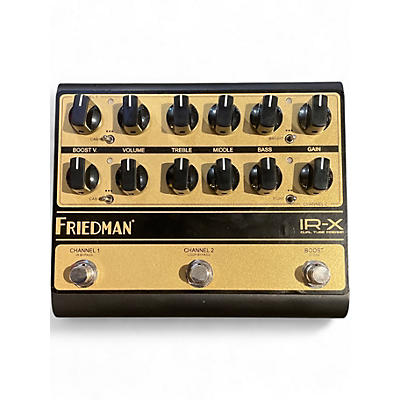 Used Friedman IR-X Dual-Tube Preamp DI+IR Dual-Channel 12AX7 Tubes Guitar Preamp