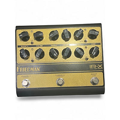 Used Friedman IR-X Dual-Tube Preamp DI+IR Dual-Channel 12AX7 Tubes Guitar Preamp