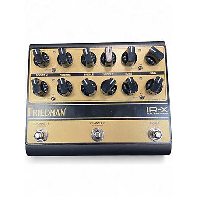 Used Friedman IR-X Dual-Tube Preamp DI+IR Dual-Channel 12AX7 Tubes Guitar Preamp