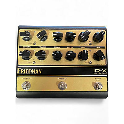 Used Friedman IR-X Dual-Tube Preamp DI+IR Dual-Channel Guitar Preamp