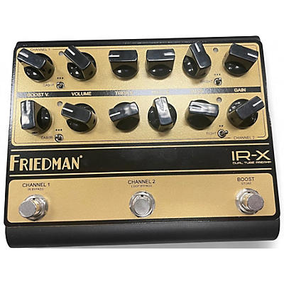 Used Friedman IR-X Dual-Tube Preamp DI+IR Effect Pedal