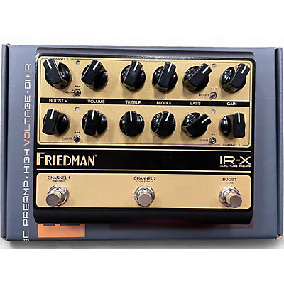 Used Friedman IR-X Dual Tube Preamp Guitar Preamp