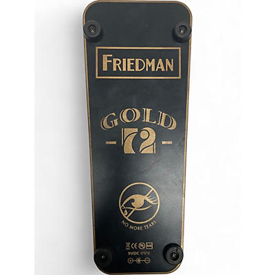 Used Friedman No More Tears Gold 72 Effect Pedal