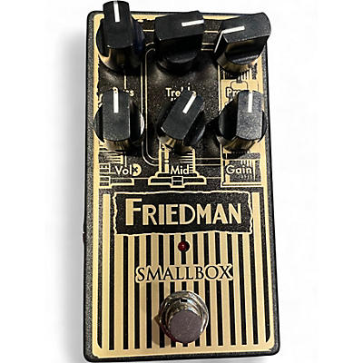 Used Friedman Smallbox Overdrive Pedal  Effect Pedal